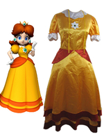 Fasching Super Mario Bros Daisy Cosplay