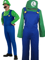 Fasching Super Mario Bros Mario Luigi Cosplay