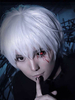 Fasching Tokyo Ghoul Kaneki Ken Perücke Fasching Kostüm Fasching-Haar-Perücken