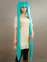 Fasching Vocaloid Hatsune Miku Cosplay Perücke