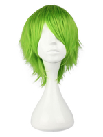 Fasching Vocaloid Hatsune Miku Perücke Wellenförmige federleichte kurze Cosplay Perücke Faschingskostüme