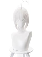 Fasching Weiß Cosplay Perücke Schicksal Großauftrag FGO Grau Braid Spiel Cosplay Perücken Fasching Faschingskostüme