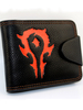 Fasching World Of Warcraft Geldbörse WOW Leder Schwarz Anime Geldbörse Karneval Kostüm Faschingskostüme