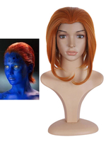 Fasching X-Men Mystique Raven Darkholme Cosplay Perücke