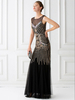 Faschingskostüm 1920er Jahre Flapper Kleider Pailletten Rüschen Great Gatsby Kostüm Meerjungfrau Frauen Retro Kostüm Karneval Kostüm