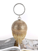 Faschingskostüm 1920er Jahre Great Gatsby Accessoire Flapper Kleid Blond Strass Kette Frau Clutch Taschen