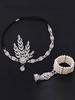 Faschingskostüm 1920er Jahre Great Gatsby Kostümzubehör Perlen Schmuck Set Vintage Schwarz Stirnband Set