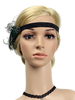 Faschingskostüm 1920er Jahre Great Gatsby Stirnband Federn Frauen Flapper Headpieces Retro Hair Accessories Karneval Kostüm Karneval Kostüm