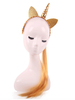Faschingskostüm 2021 Perück mit Thema von Unicorn Hochwertige Synthetic Unisex Accessoires und Perücke Karneval Kostüm