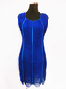 Faschingskostüm 20er Jahre Kleid Charleston Kleid für Damen Lycra Spandex Vintage Kleid Karneval Kostüm