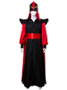 Faschingskostüm Aladdin Cosplay Set Jafar Schwarz 4 Stück Disney Cartoon Cosplay Karneval Kostüm Karneval Kostüm