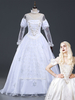 Faschingskostüm Alice im Wunderland White Queen Movie Karneval Cosplay Kostüm Karneval Kostüm