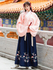 Faschingskostüm Altes chinesisches Kostüm Hanfu Traditional Floral Damen Top und Rock Outfit Karneval Kostüm Karneval Kostüm