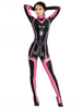 Faschingskostüm Attraktive Multi-Color ohne Kapuze Unisex Latex Zentai