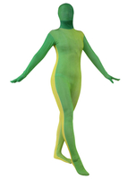 Faschingskostüm Attraktiver für Erwachsenen und Damen Cosplay Zentai aus Lycra Spandex Polyester in Zweifarben