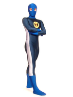 Faschingskostüm Attraktiver Unisex Superheros Zentai aus Elastan mit Augenöffnung