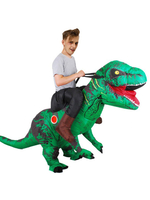 Faschingskostüm Aufblasbares Dinasor Reitkostüm Karneval Kostüm Lustiges Blow Up Kostüm Erwachsener