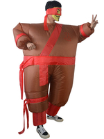 Faschingskostüm Aufblasbares Ninja-Kostüm Erwachsene Unisexkostüme Karneval Kostüm Karneval Kostüm