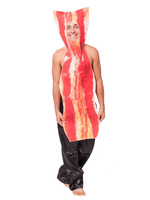 Faschingskostüm Bacon Costume Food Erwachsene Unisex-Karneval Kostüm-Kostüme Karneval Kostüm