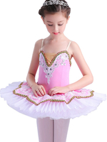 Faschingskostüm Ballerina Kleid Gilrs Latin Dance Kostüm Kinder Training Tutu Tanzen Kleider Karneval Kostüm