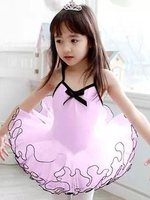 Faschingskostüm Ballett Tanz Kostüme Pink Strappy Ärmellos Rüsche Ballerina Kostüm Für Kinder Karneval Kostüm
