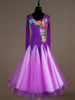 Faschingskostüm Ballroom Dance Kostüm Langarm Damen Organza Perlen Blumenkleider Karneval Kostüm Karneval Kostüm