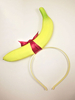 Faschingskostüm Banane Weihnachten Stirnband Gelb Unisex Karneval Kopfschmuck Karneval Kostüm