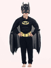 Faschingskostüm Batman Kostüm 2021 Karneval KInd Schwarz Jumpsuits 4 Stück Karneval Kostüm Karneval Kostüm