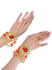 Faschingskostüm Bauchtanz Accessoires Frauen Blue Rhinestones Alloy Bracelet