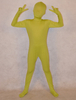 Faschingskostüm Bequemer Unisex Zentai aus Elastan in Graugrün