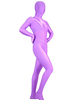 Faschingskostüm Bequemer Unisex Zentai aus Elastan in Lila