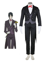 Faschingskostüm Black Butler Sebastian Michaelis Cosplay Kostüm Karneval Kostüm