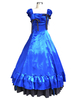 Faschingskostüm Blau Classic Vintage Lolita Kleid Karneval Kostüm Cosplay Kostüm