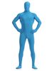 Faschingskostüm Blau Lycra Spandex Zentai-Anzug für Männer
