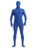Faschingskostüm Blau Lycra Spandex Zentai-Anzug für Männer