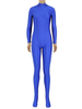 Faschingskostüm Blaue Zentai Spandex Jumpsuit für Frauen gestalten