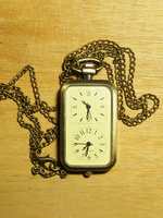 Faschingskostüm Blonde Vintage Accessoire Aristocrat Retro Taschenuhr für den Menschen Karneval Kostüm Karneval Kostüm