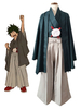 Faschingskostüm BNHA Midoriya Izuku Cosplay Mein Held Academia Kimono Cosplay Set Karneval Kostüm