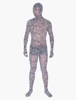 Faschingskostüm Bodysuit mit Leopardenmuster