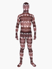 Faschingskostüm Bodysuit mit Leopardenmuster