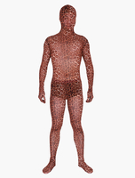 Faschingskostüm Bodysuit mit Leopardenmuster