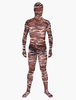 Faschingskostüm Bodysuit mit Tigerfellmuster