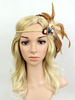Faschingskostüm Boho Flapper Stirnband Federn Vintage 1920er Jahre Great Gatsby Headpieces geflochtene Hippie Frauen Haarschmuck Karneval Kostüm Karneval Kostüm