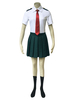 Faschingskostüm Boku No Hero Academia 2021 Uraraka Ochako BNHA Cosplay Kostüme Sommer Schule Uniform Karneval Kostüm