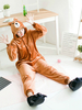 Faschingskostüm Bär Kigurumi Onesie Pyjamas Unisex Flanell Winter Overalls Karneval Kostüm Karneval Kostüm