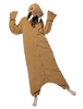 Faschingskostüm Braun Kigurumi Pajama 2021 Meer Elefant Unisex Flannel Erwachsene Karneval Kostüm Overall Karneval Kostüm