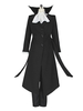 Faschingskostüm Bungo Stray Hunde Japanischer Anime Bungo Stray Dogs Kammwolle Set Hemd&mit Überzieher&Hose Karneval Kostüm