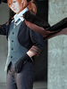 Faschingskostüm Bungou Streunende Hunde Chuya Nakahara Schwarz Cosplay Kostüm Karneval Kostüm