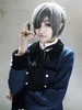 Faschingskostüm Butler Ciel Phantomhive Anime Karneval Cosplay Kostüm Schwarz Karneval Kostüm