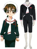 Faschingskostüm Card Captor Sakura 65% Baumwolle 35% Polyester Boys Winter Cosplay Outfit Karneval Kostüm